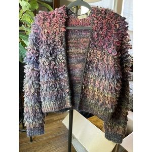 Anthropologie Sleeping on Snow Cardigan
